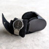 Horlogehouder Classic Black met horloge open